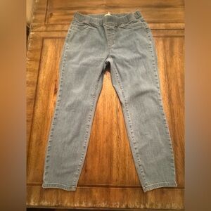 Eileen Fisher Capri Jeggings -  M/M - Light Blue Wash